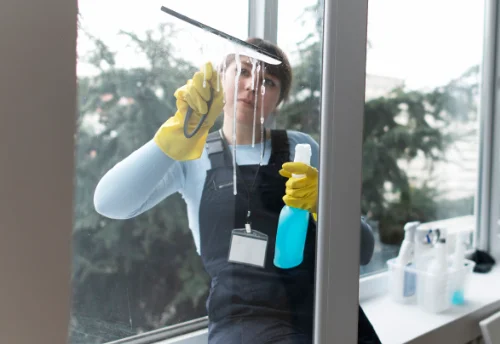 Nettoyage de vitres intérieures et extérieures à Saint-Georges-du-Rosay